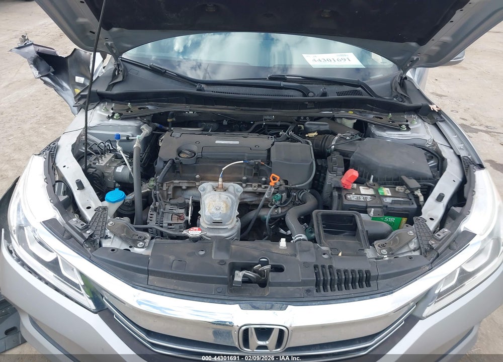 2017 HONDA ACCORD EX-L VIN: 1HGCR2F93HA109807