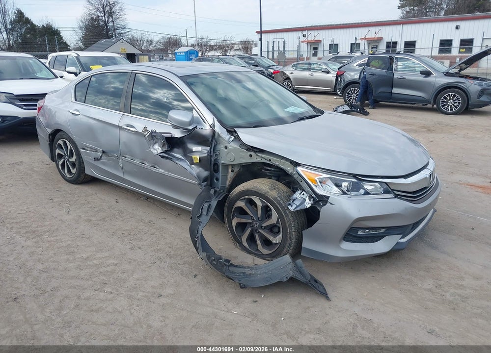 2017 HONDA ACCORD EX-L VIN: 1HGCR2F93HA109807