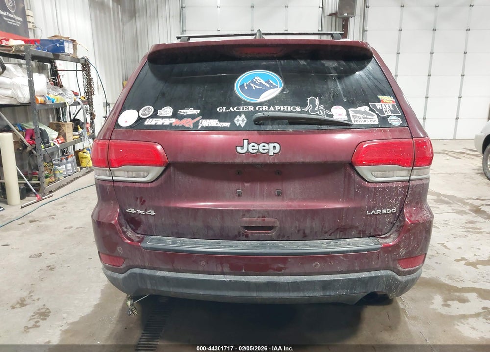 2016 JEEP GRAND CHEROKEE LAREDO VIN: 1C4RJFAG2GC499220