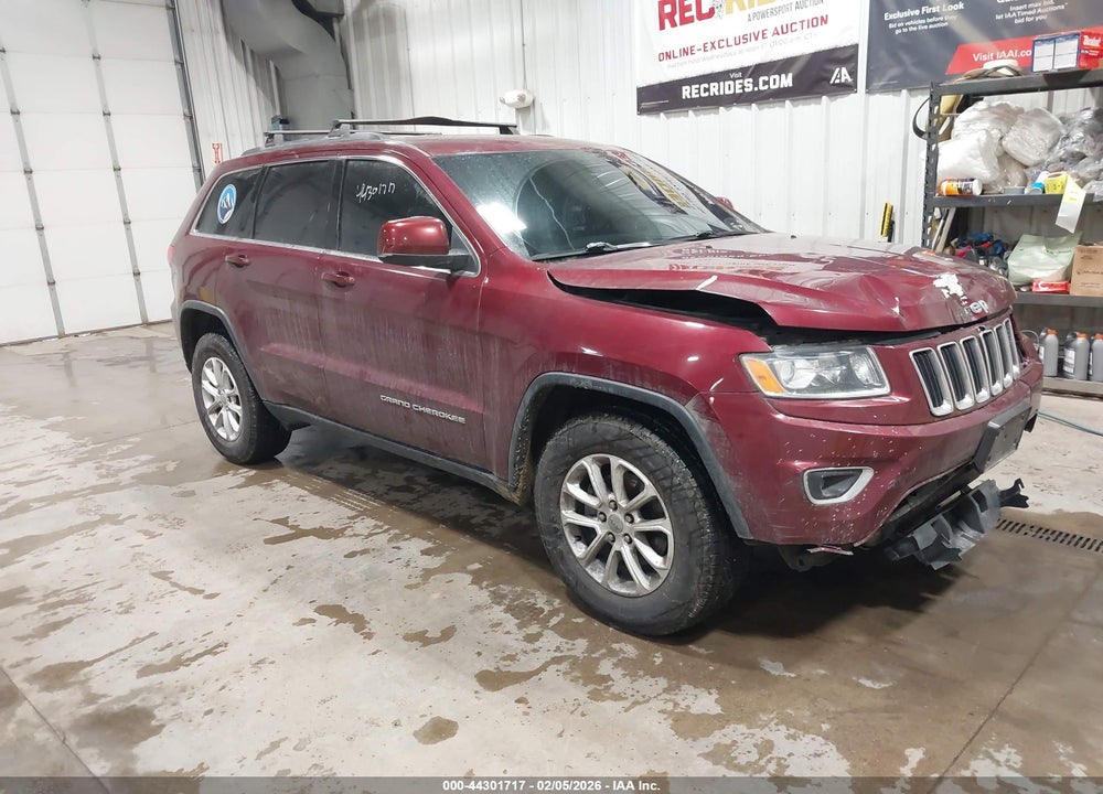 2016 JEEP GRAND CHEROKEE LAREDO VIN: 1C4RJFAG2GC499220