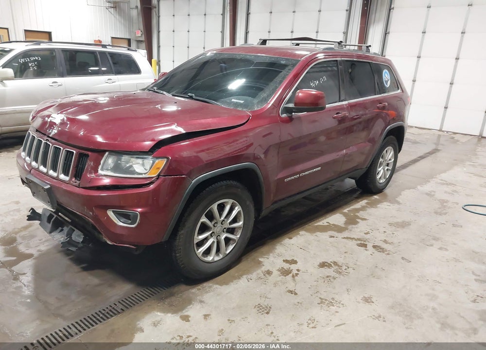 2016 JEEP GRAND CHEROKEE LAREDO VIN: 1C4RJFAG2GC499220