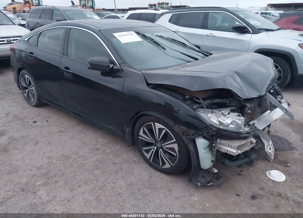 2018 HONDA CIVIC EX-T VIN: JHMFC1F31JX003456