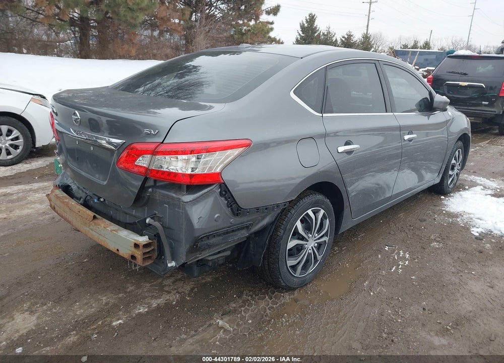 2015 NISSAN SENTRA FE+ S/S/SL/SR/SV VIN: 3N1AB7AP4FL651598