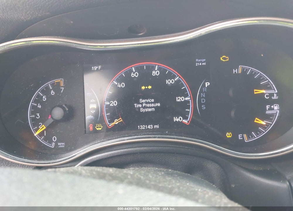 2015 JEEP GRAND CHEROKEE LIMITED VIN: 1C4RJFBG9FC831165