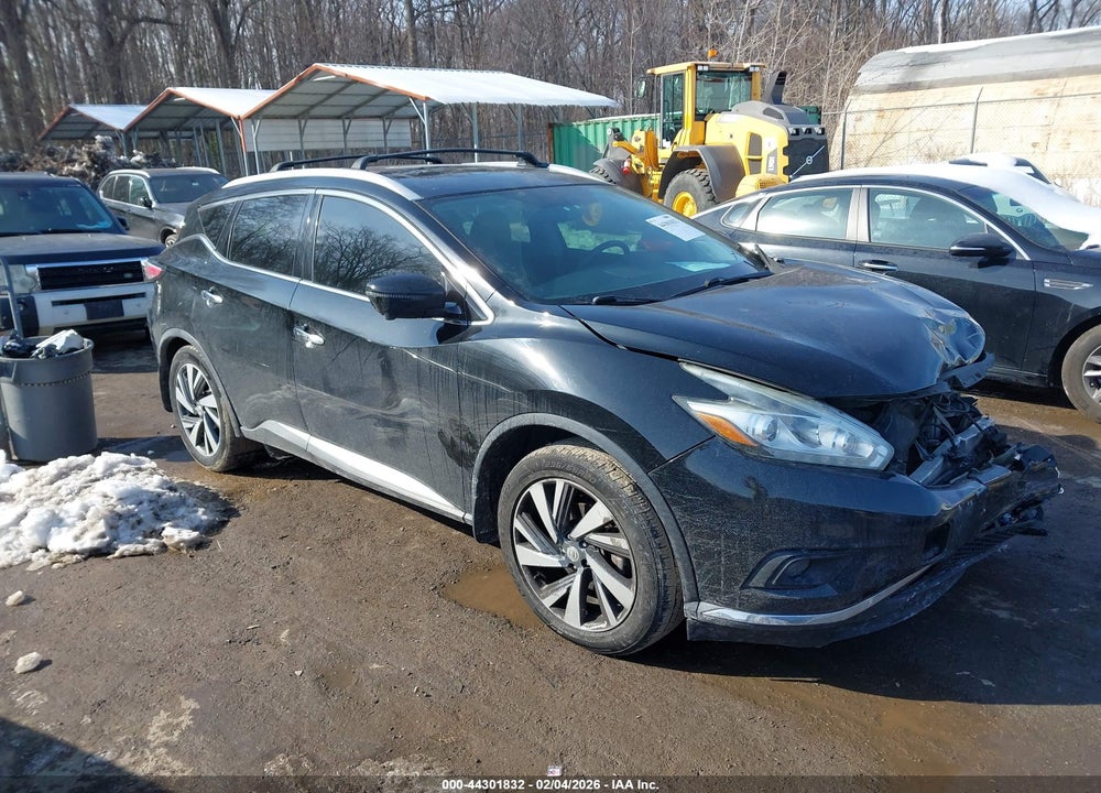 2016 NISSAN MURANO PLATINUM VIN: 5N1AZ2MH3GN105775