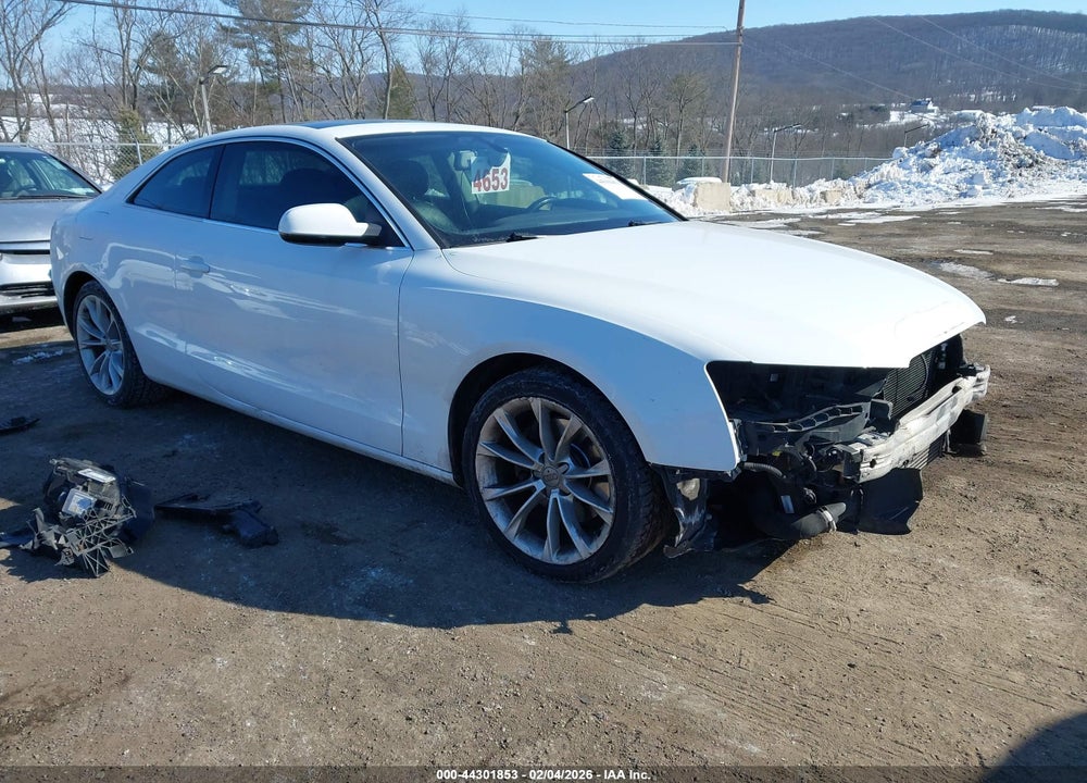 2013 AUDI A5 2.0T PREMIUM VIN: WAUCFAFR0DA054211
