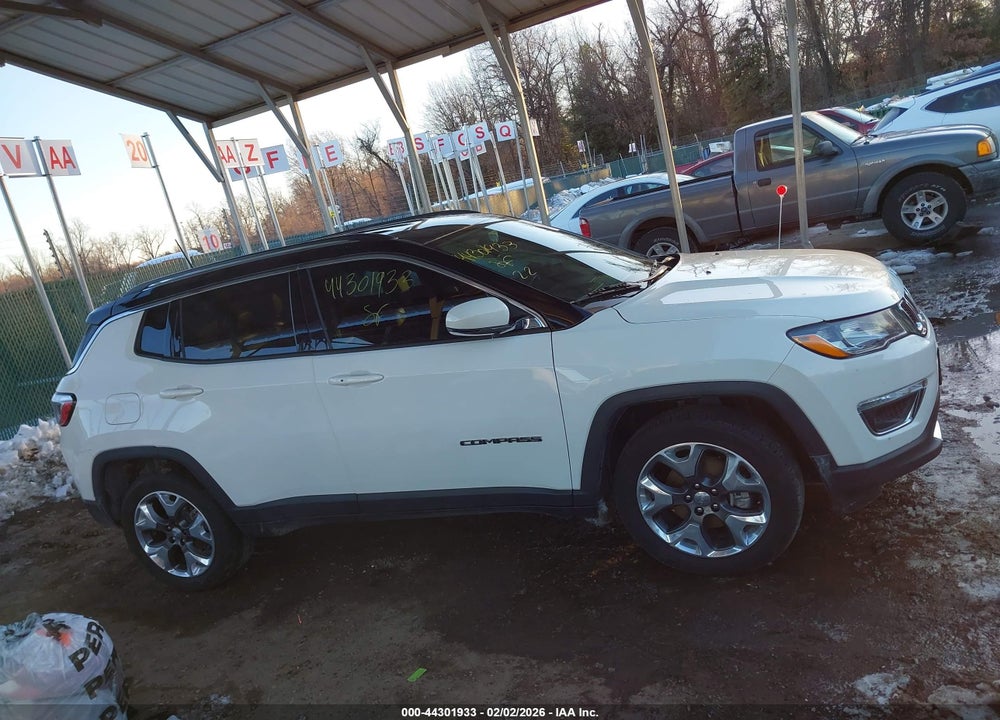 2019 JEEP COMPASS LIMITED 4X4 VIN: 3C4NJDCB6KT840152