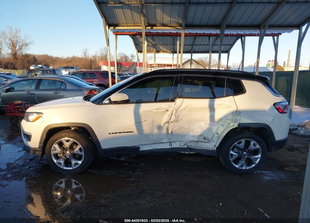 2019 JEEP COMPASS LIMITED 4X4 VIN: 3C4NJDCB6KT840152