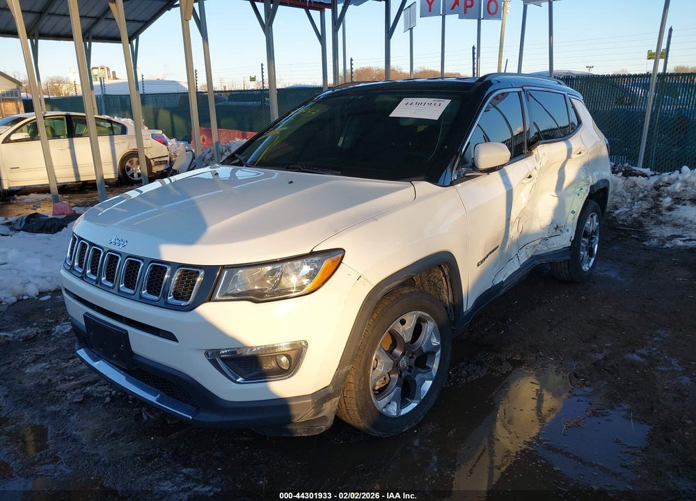 2019 JEEP COMPASS LIMITED 4X4 VIN: 3C4NJDCB6KT840152