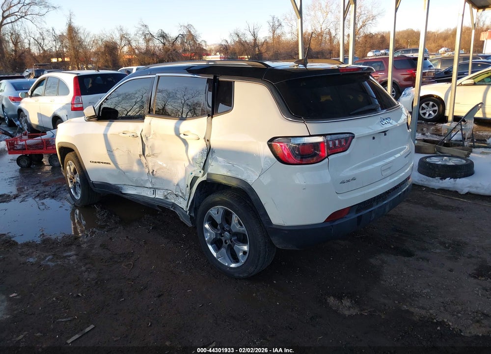 2019 JEEP COMPASS LIMITED 4X4 VIN: 3C4NJDCB6KT840152