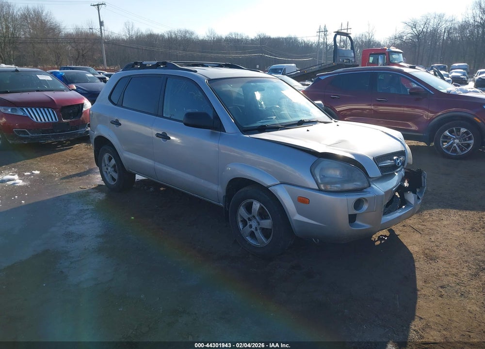 2006 HYUNDAI TUCSON GL VIN: KM8JM12B86U432345
