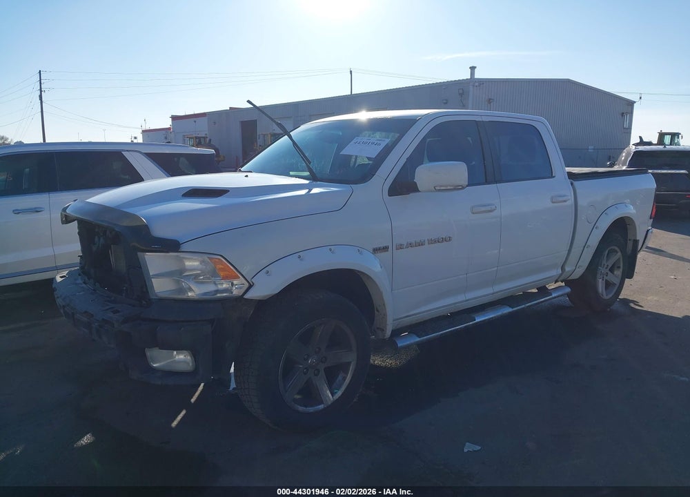 2011 RAM 1500 SPORT VIN: 1D7RV1CT0BS508468