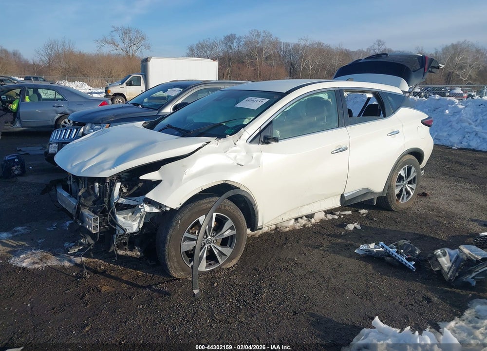 2023 NISSAN MURANO S INTELLIGENT AWD VIN: 5N1AZ2AS3PC121311