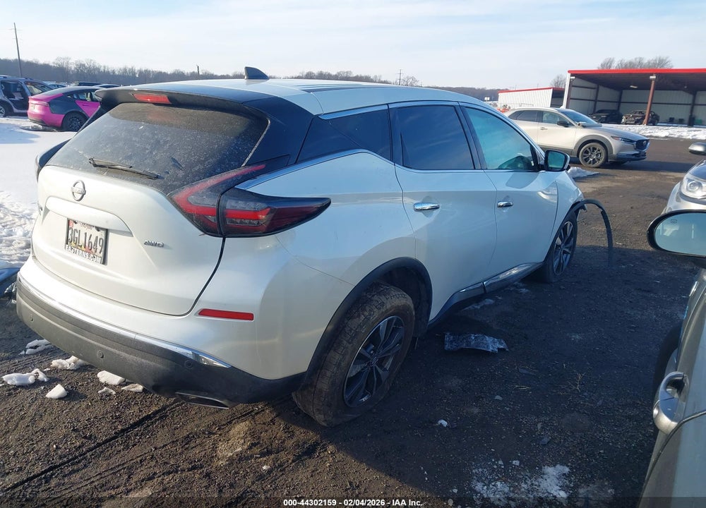 2023 NISSAN MURANO S INTELLIGENT AWD VIN: 5N1AZ2AS3PC121311