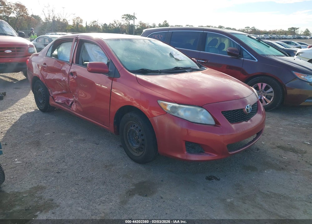 2010 TOYOTA COROLLA LE VIN: 2T1BU4EE5AC410583