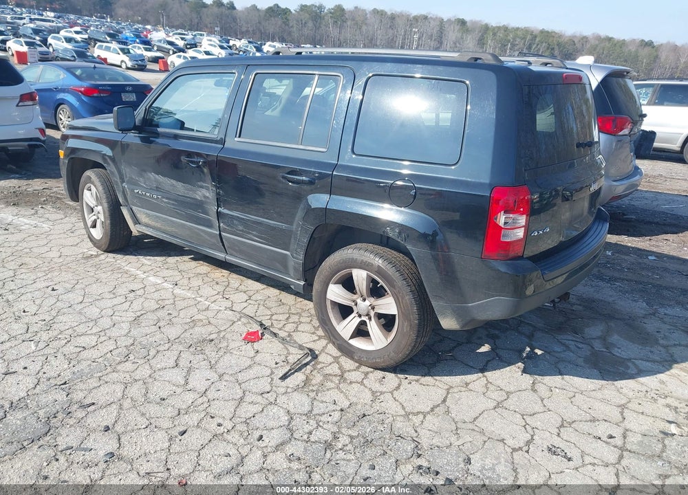 2012 JEEP PATRIOT LATITUDE VIN: 1C4NJRFB8CD706162