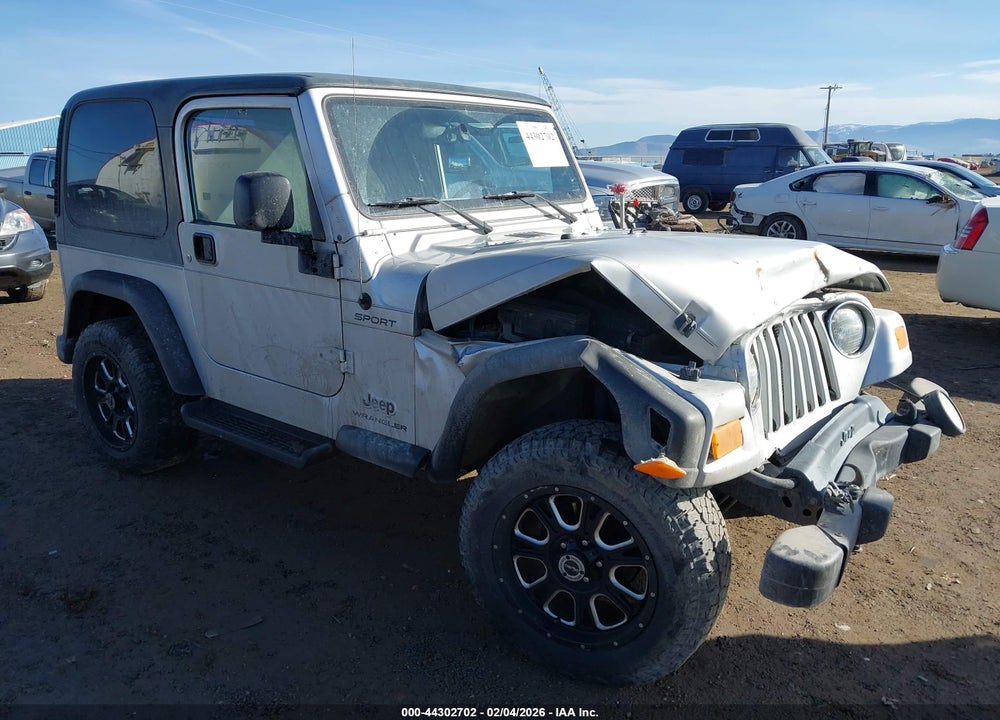 2005 JEEP WRANGLER SPORT VIN: 1J4FA49SX5P329445