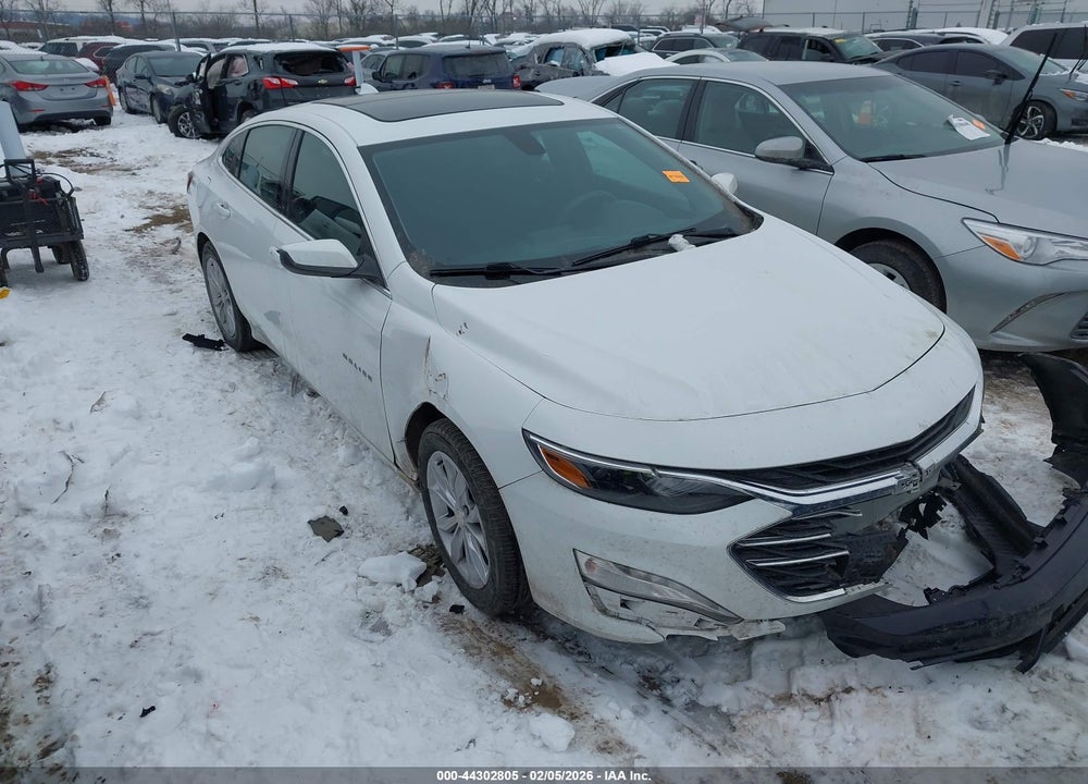 2021 CHEVROLET MALIBU FWD LT VIN: 1G1ZD5ST2MF077352
