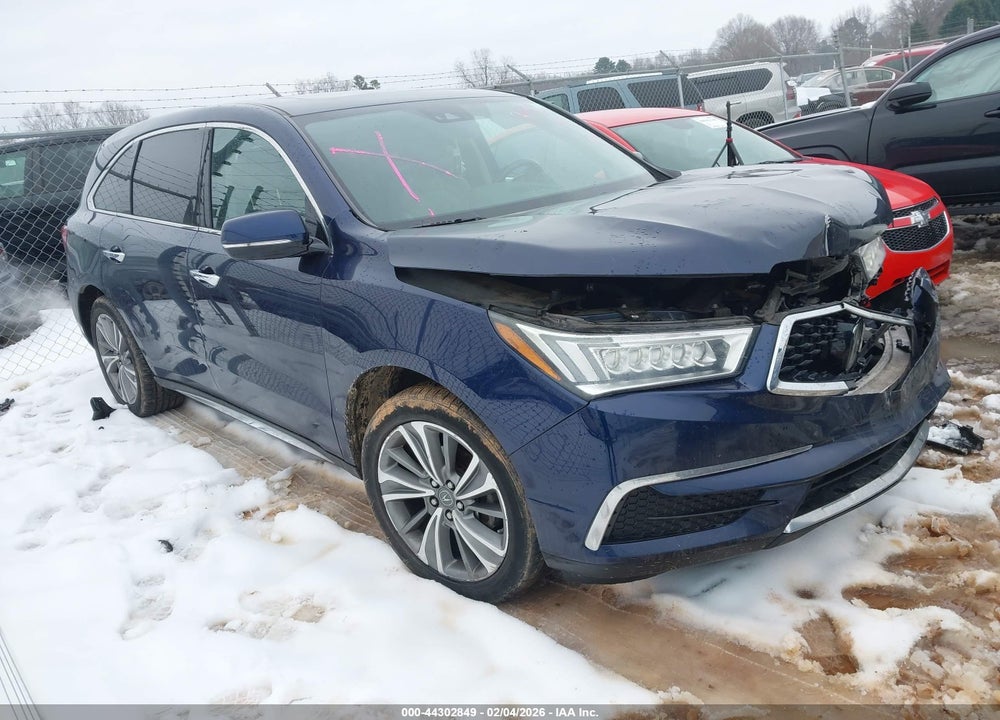 2017 ACURA MDX TECHNOLOGY PACKAGE VIN: 5FRYD4H54HB033190