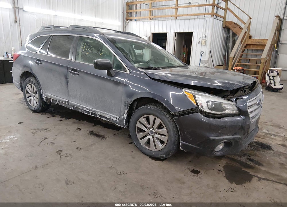 2015 SUBARU OUTBACK 2.5I PREMIUM VIN: 4S4BSBCC7F3224602