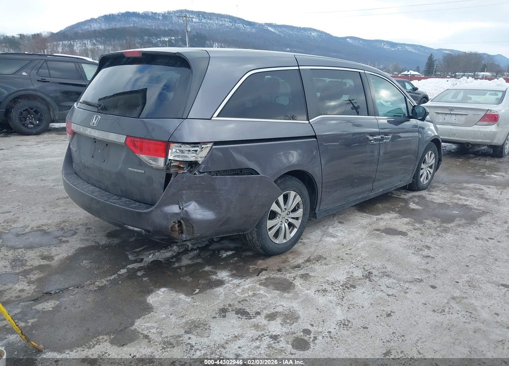 2016 HONDA ODYSSEY SE VIN: 5FNRL5H37GB102742
