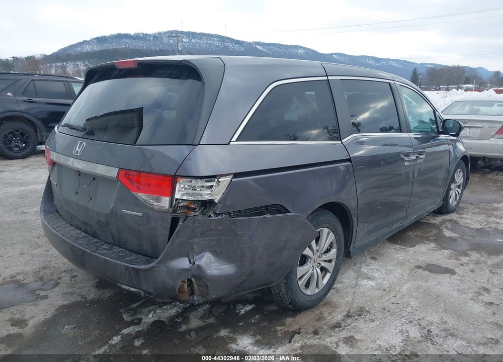 2016 HONDA ODYSSEY SE VIN: 5FNRL5H37GB102742