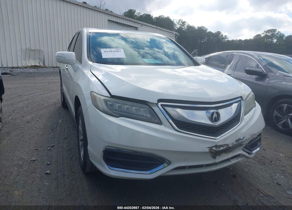 2016 ACURA RDX TECHNOLOGY   WATCH PLUS PACKAGES/TECHNOLOGY PACKAGE VIN: 5J8TB3H54GL001624