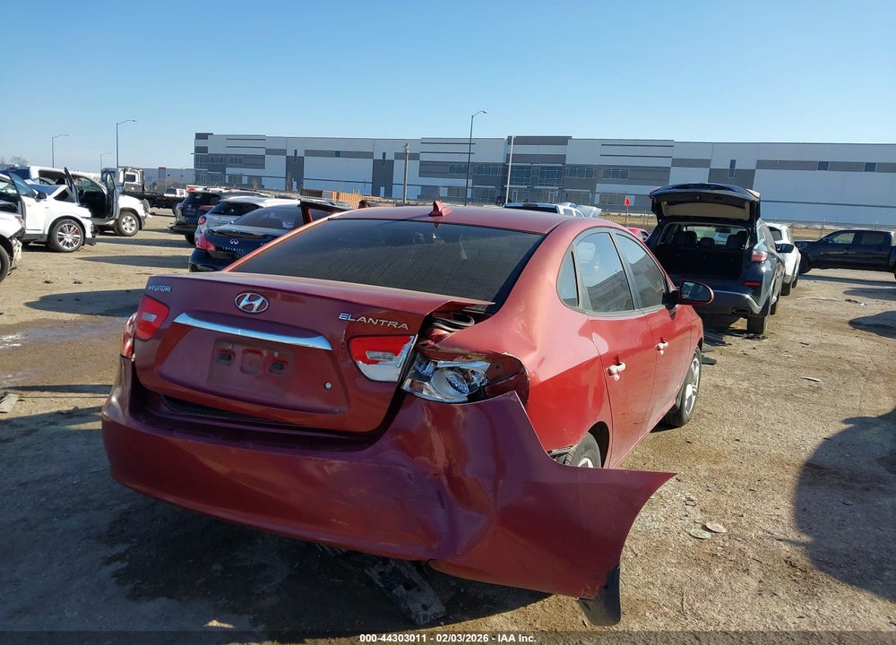 2010 HYUNDAI ELANTRA GLS VIN: KMHDU4AD5AU079427