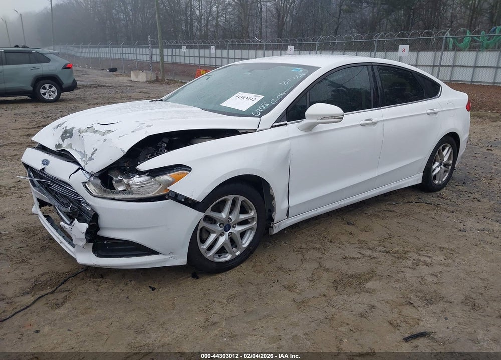2014 FORD FUSION SE VIN: 1FA6P0H71E5406408