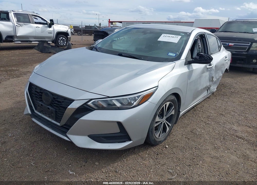 2021 NISSAN SENTRA SV XTRONIC CVT VIN: 3N1AB8CV1MY330183