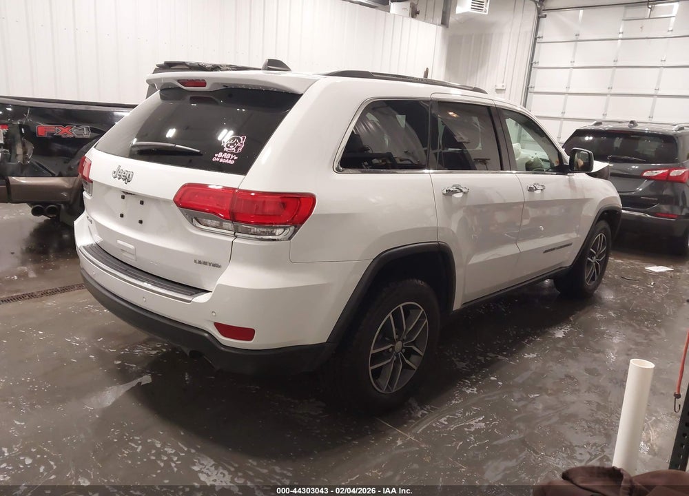 2017 JEEP GRAND CHEROKEE LIMITED 4X4 VIN: 1C4RJFBG2HC947682