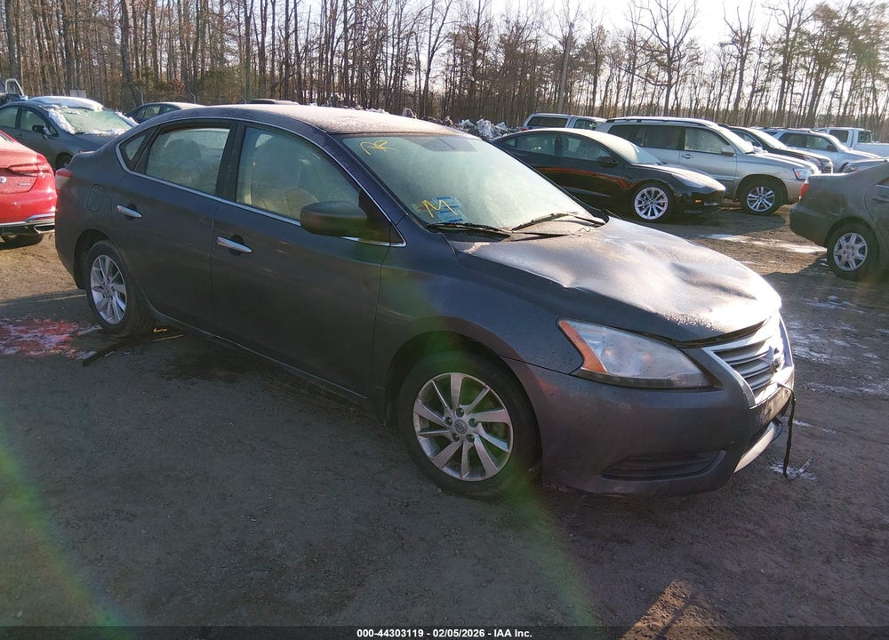 2013 NISSAN SENTRA S VIN: 3N1AB7AP9DL652100