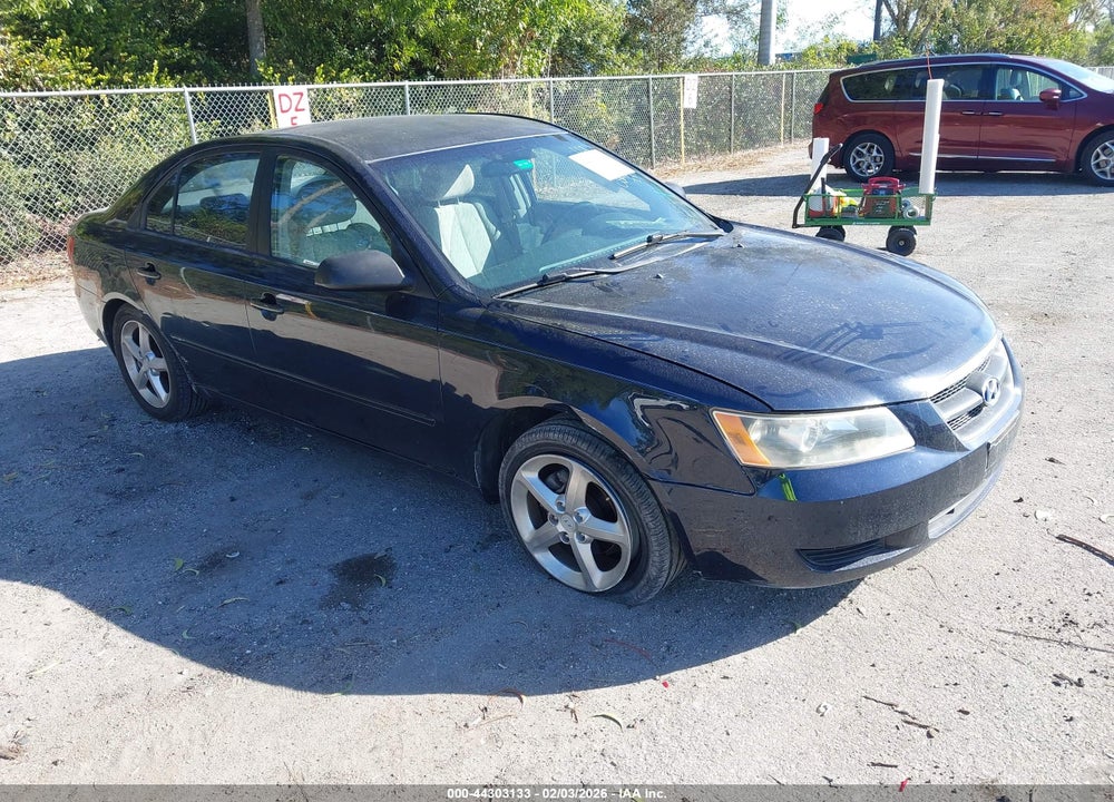 2006 HYUNDAI SONATA GL VIN: 5NPET46C16H081057