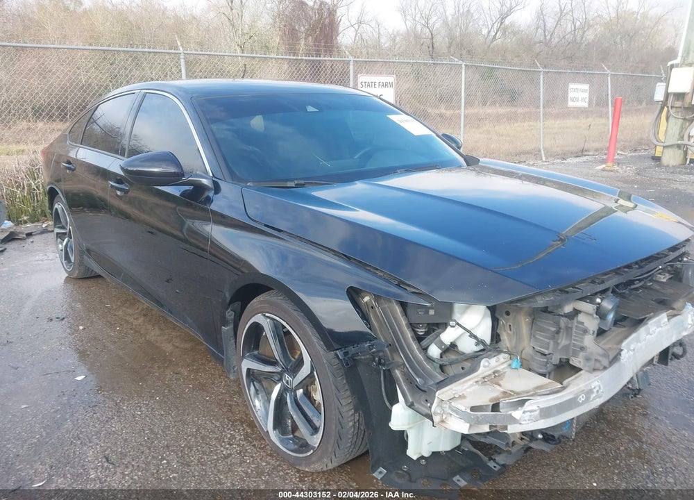 2019 HONDA ACCORD SPORT VIN: 1HGCV1F3XKA148192