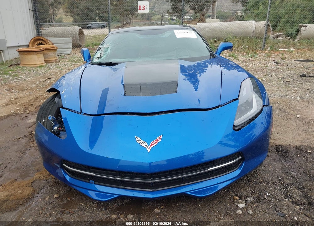 2014 CHEVROLET CORVETTE STINGRAY Z51 VIN: 1G1YL2D7XE5300032