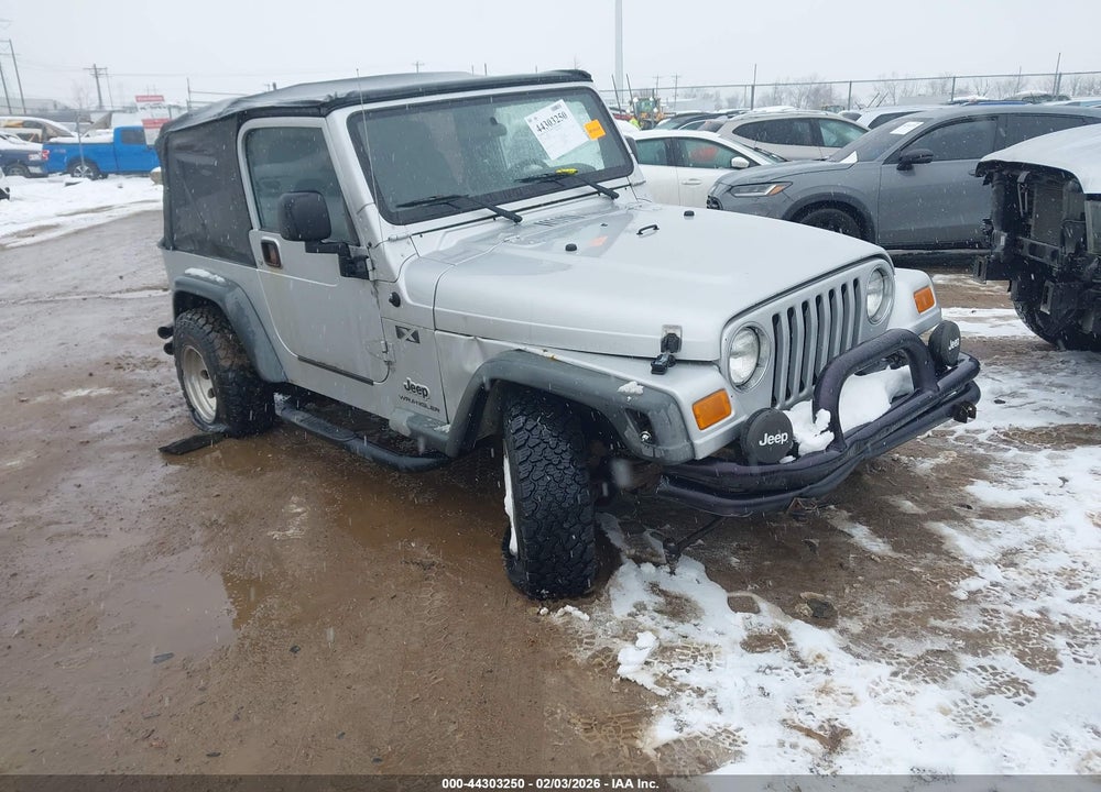 2003 JEEP WRANGLER X VIN: 1J4FA39S03P354264