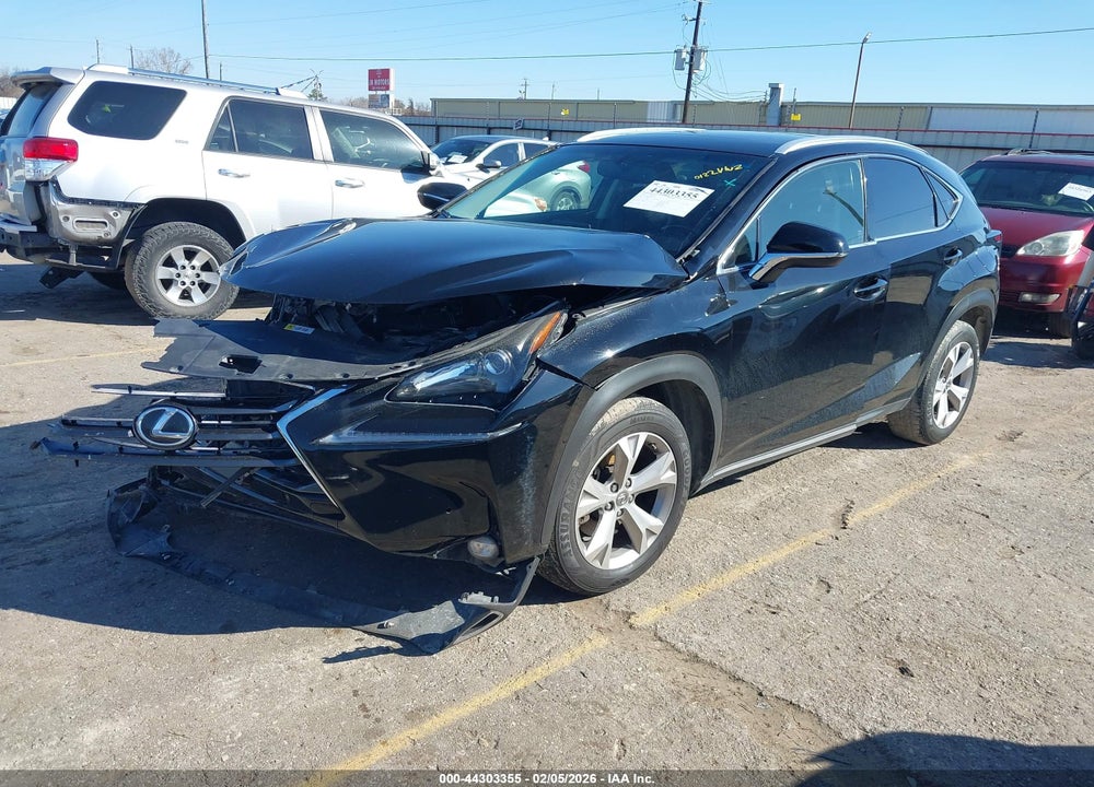 2017 LEXUS NX 200T VIN: JTJYARBZ3H2070234