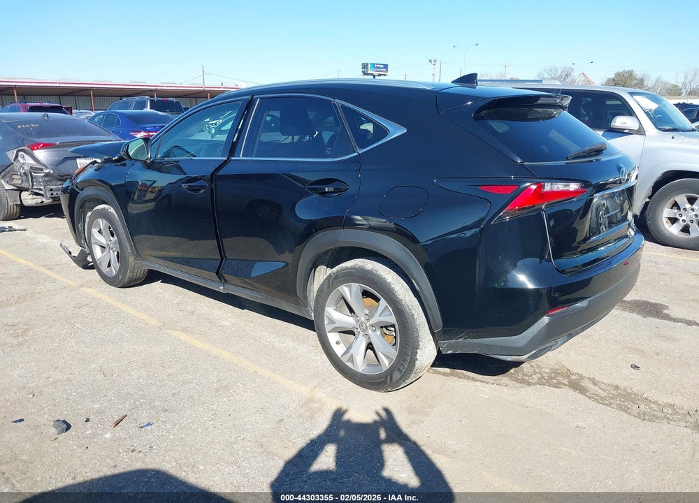 2017 LEXUS NX 200T VIN: JTJYARBZ3H2070234