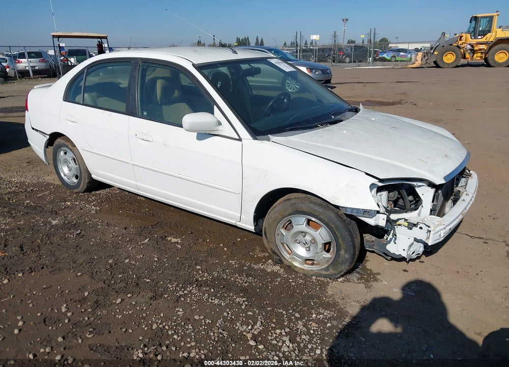 2003 HONDA CIVIC HYBRID VIN: JHMES96663S026772