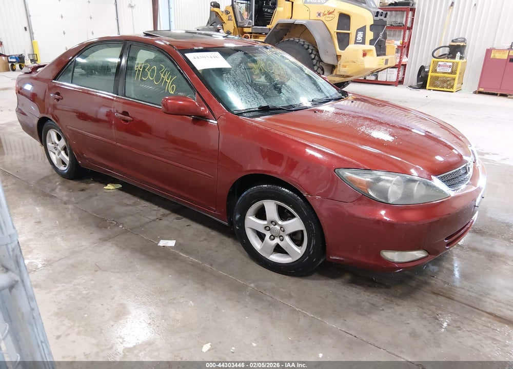 2002 TOYOTA CAMRY SE VIN: 4T1BE30K92U027475