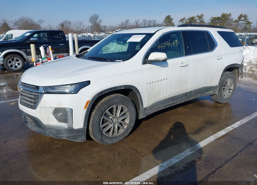 2023 CHEVROLET TRAVERSE AWD LT CLOTH VIN: 1GNEVGKW2PJ197301