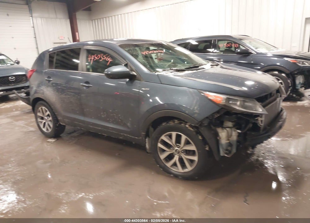 2016 KIA SPORTAGE LX VIN: KNDPBCAC9G7877140
