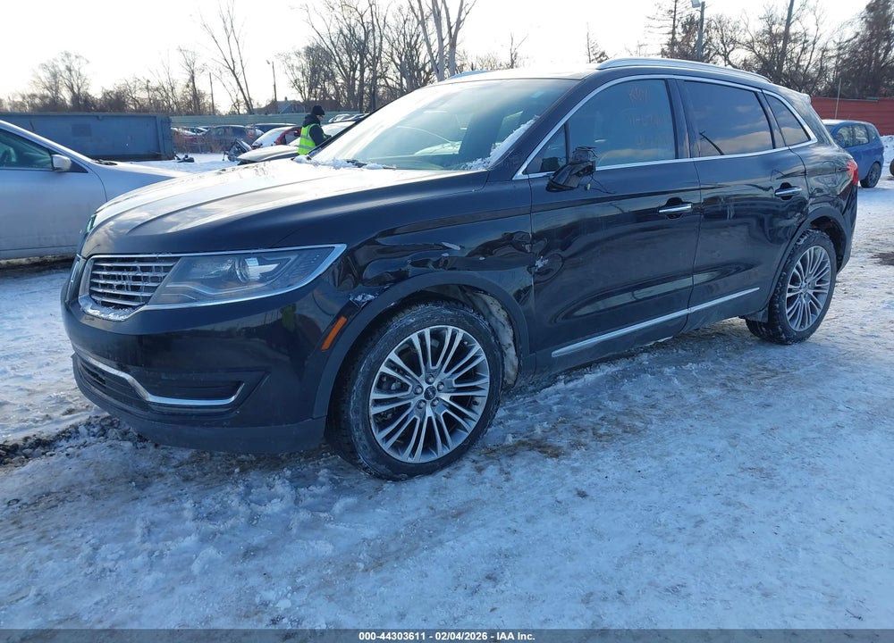 2016 LINCOLN MKX RESERVE VIN: 2LMTJ8LR3GBL74663