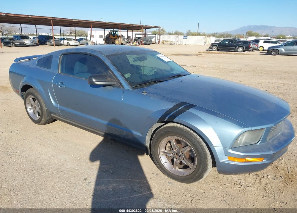 2006 FORD MUSTANG V6 VIN: 1ZVFT80N065167785