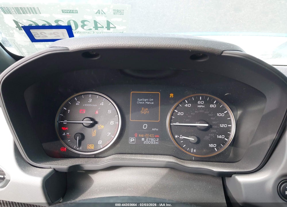 2024 SUBARU CROSSTREK WILDERNESS VIN: 4S4GUHU67R3781199