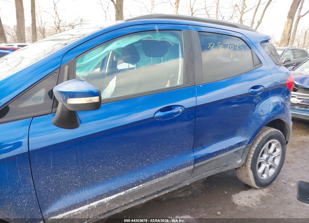 2019 FORD ECOSPORT SE VIN: MAJ6S3GL9KC287075