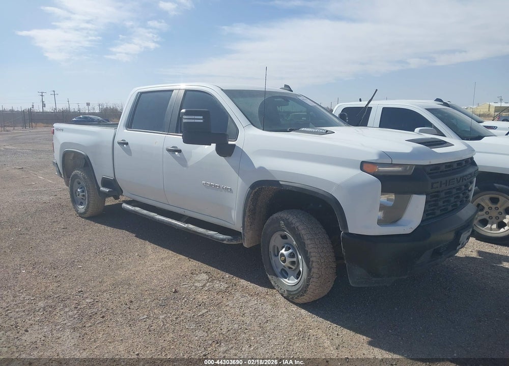 2022 CHEVROLET SILVERADO 2500HD 4WD  STANDARD BED WT VIN: 1GC4YLEY3NF180332