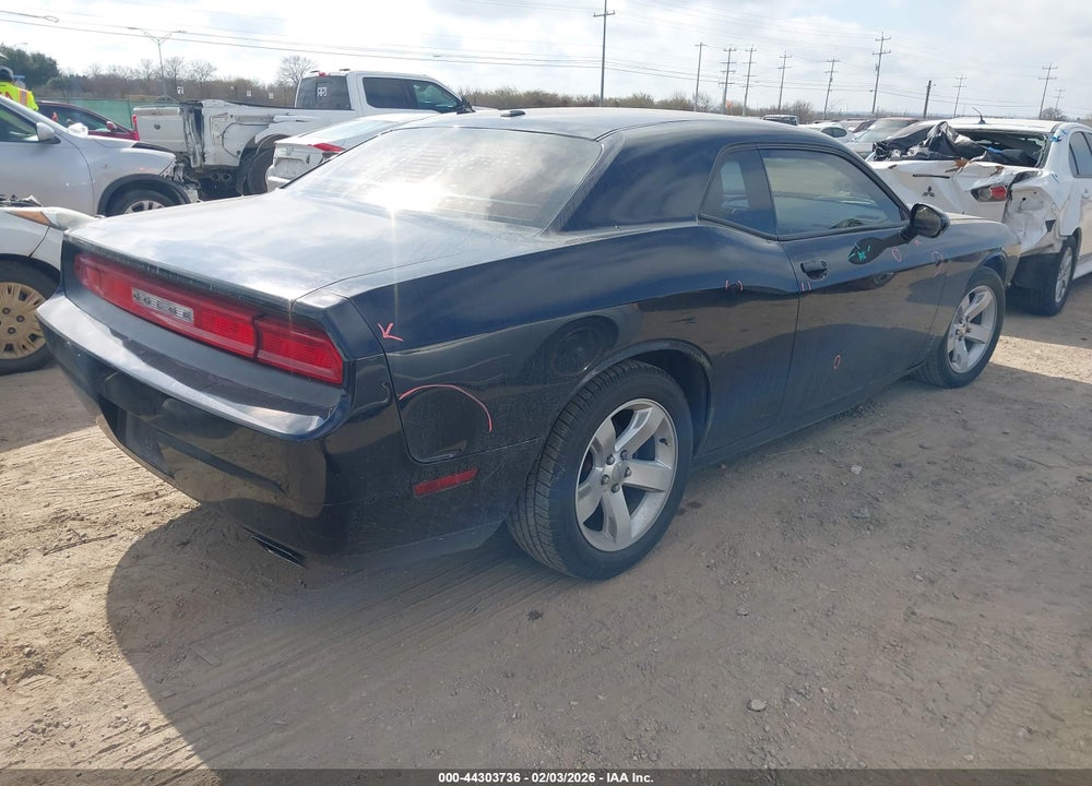 2011 DODGE CHALLENGER VIN: 2B3CJ4DG0BH565969