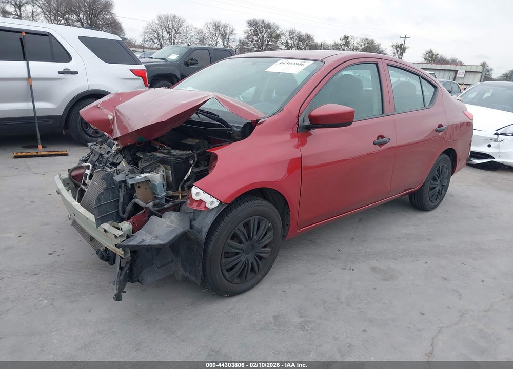 2019 NISSAN VERSA 1.6 S+ VIN: 3N1CN7APXKL812384