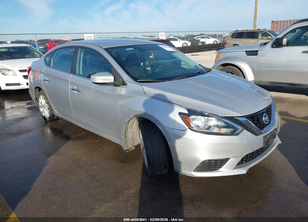 2018 NISSAN SENTRA SV VIN: 3N1AB7AP1JL638476